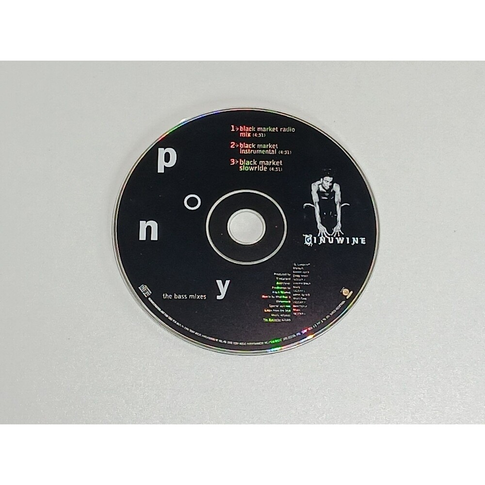 Ginuwine - Pony CD Single 1996 R&B Hip Hop Epic Records